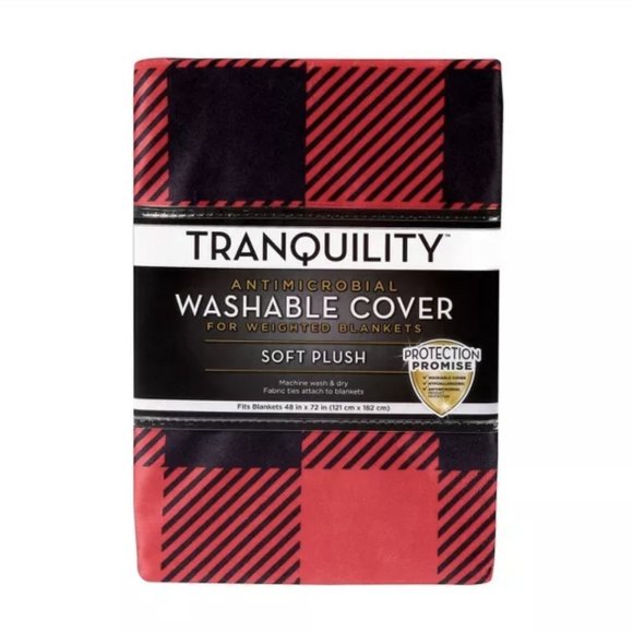 Buffalo Check Antimicrobial Blanket Cover - Picture 4 of 4